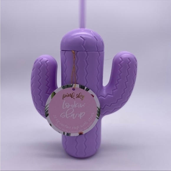 Pink Sky "Lookin Sharp" Cactus Cup - Picture 2 of 4